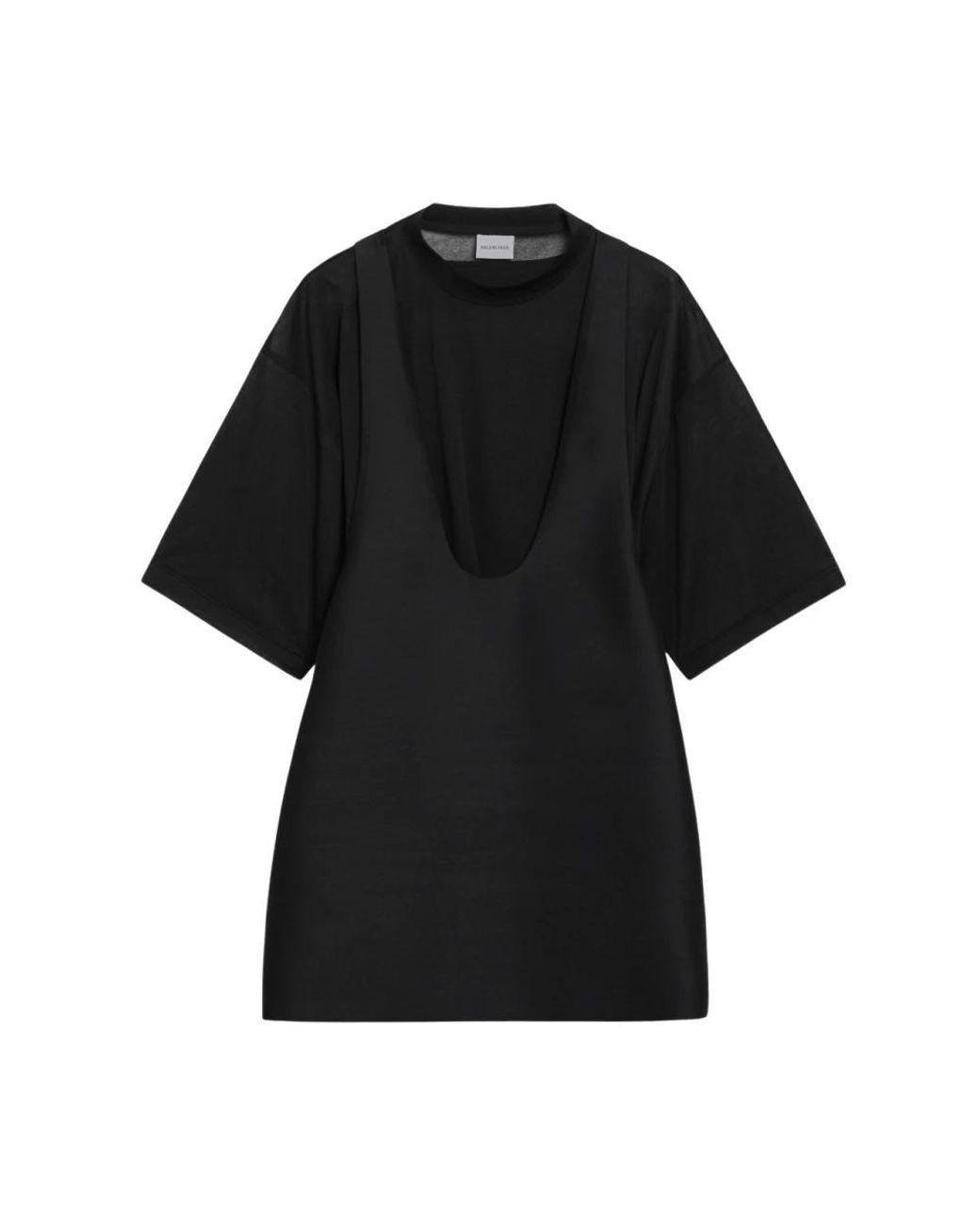 Balenciaga Black Short Dresses