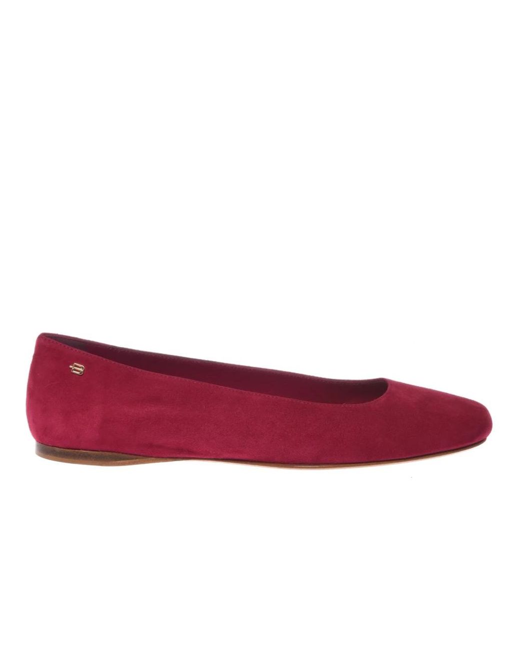Baldinini Red Ballerina Shoes