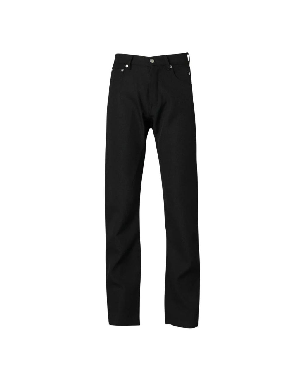Rick Owens Black Straight Fit Jeans for men