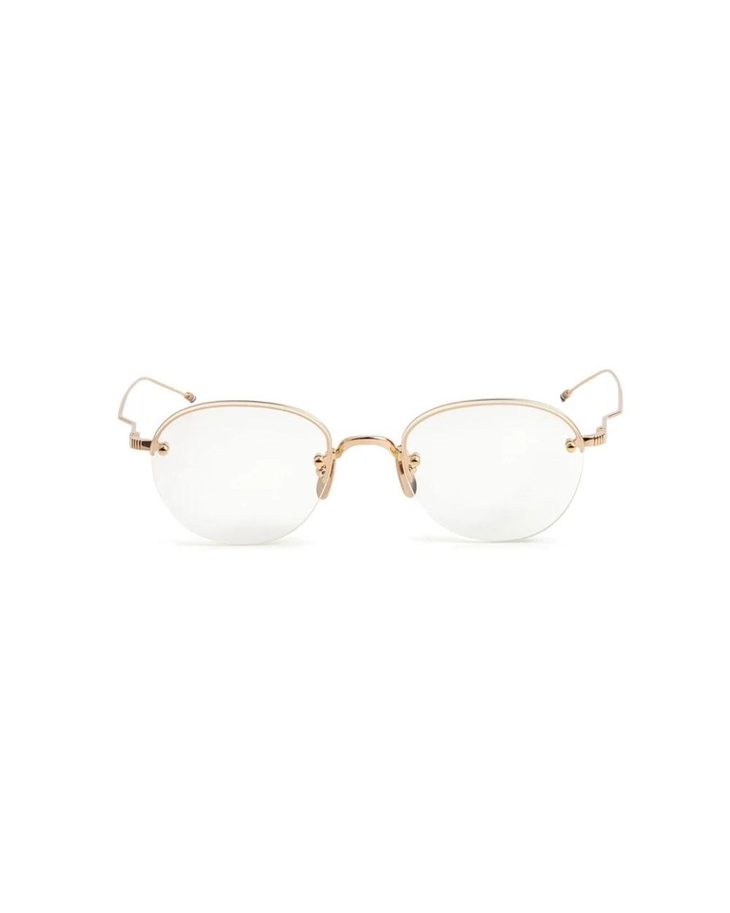 Thom Browne Metallic Glasses
