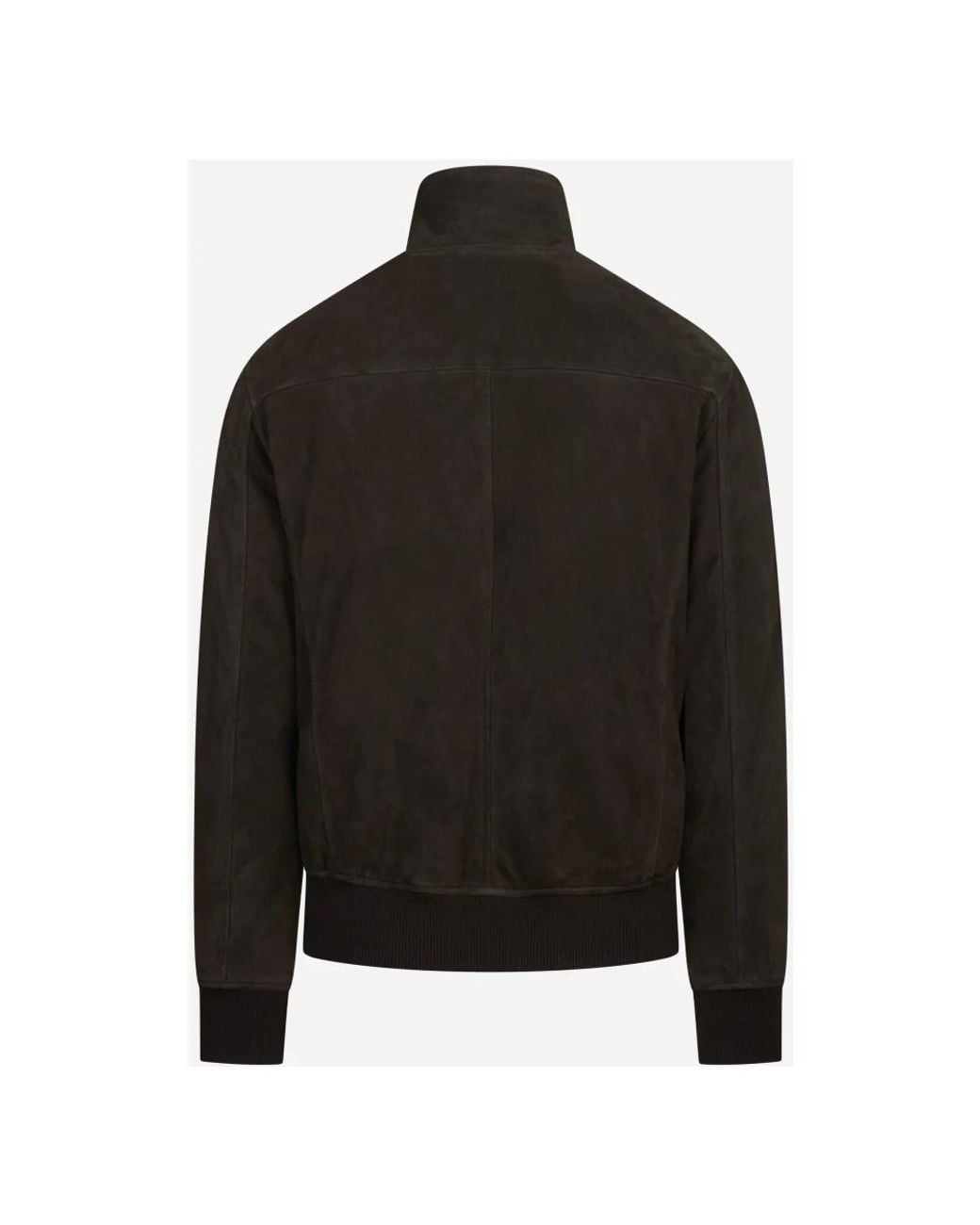 Stewart Black Bomber Jackets for men