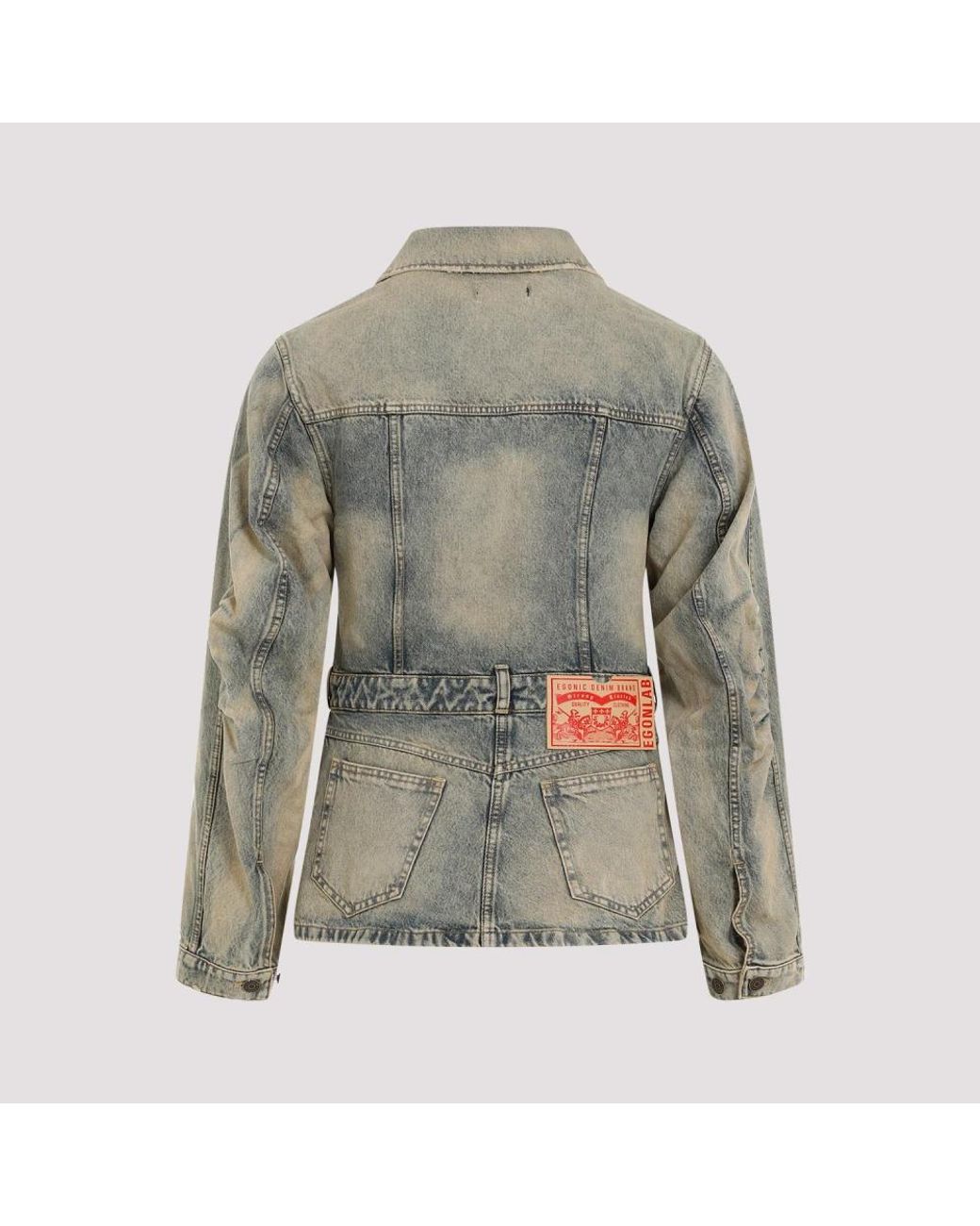 Egonlab Gray Denim Jackets for men