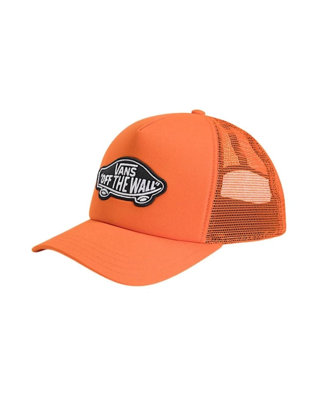 Vans Classic Patch Curved Bill Trucker in het Orange