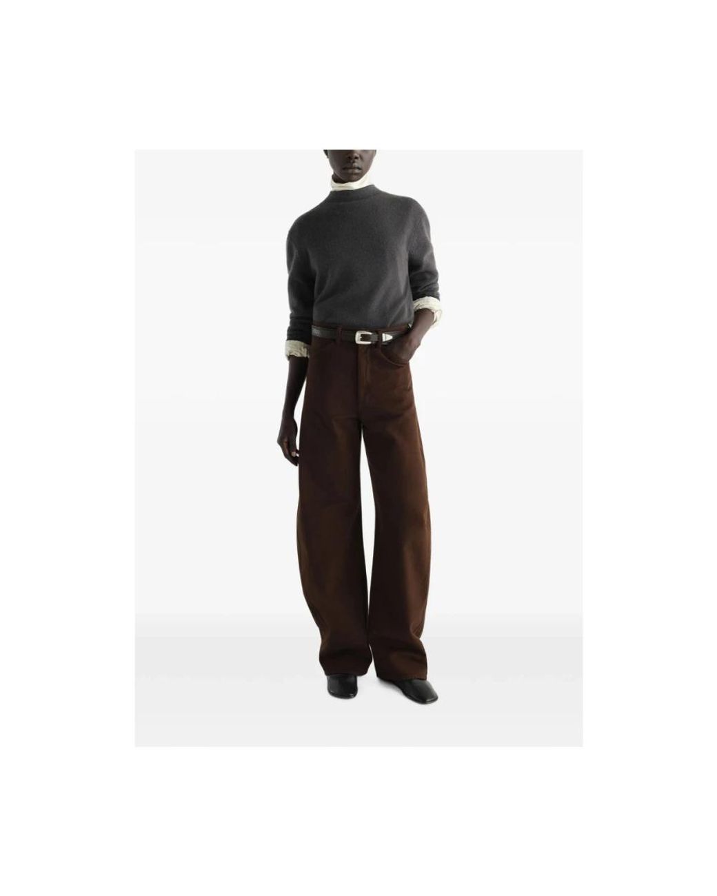 Lemaire Gray Cashmere Knitwear