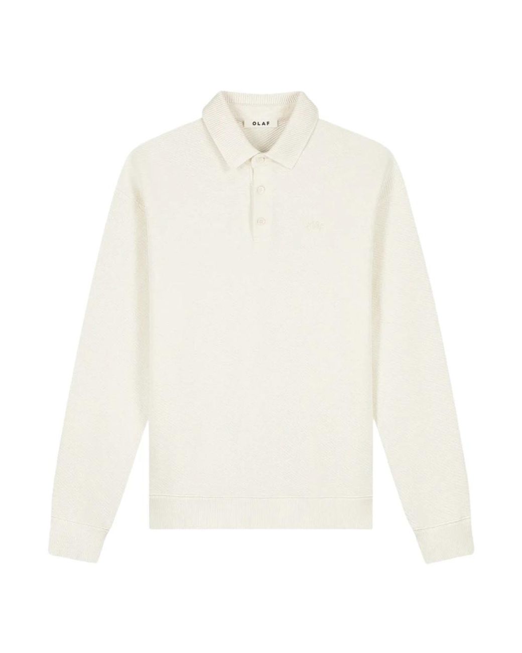 Olaf Hussein White Polo Shirts for men