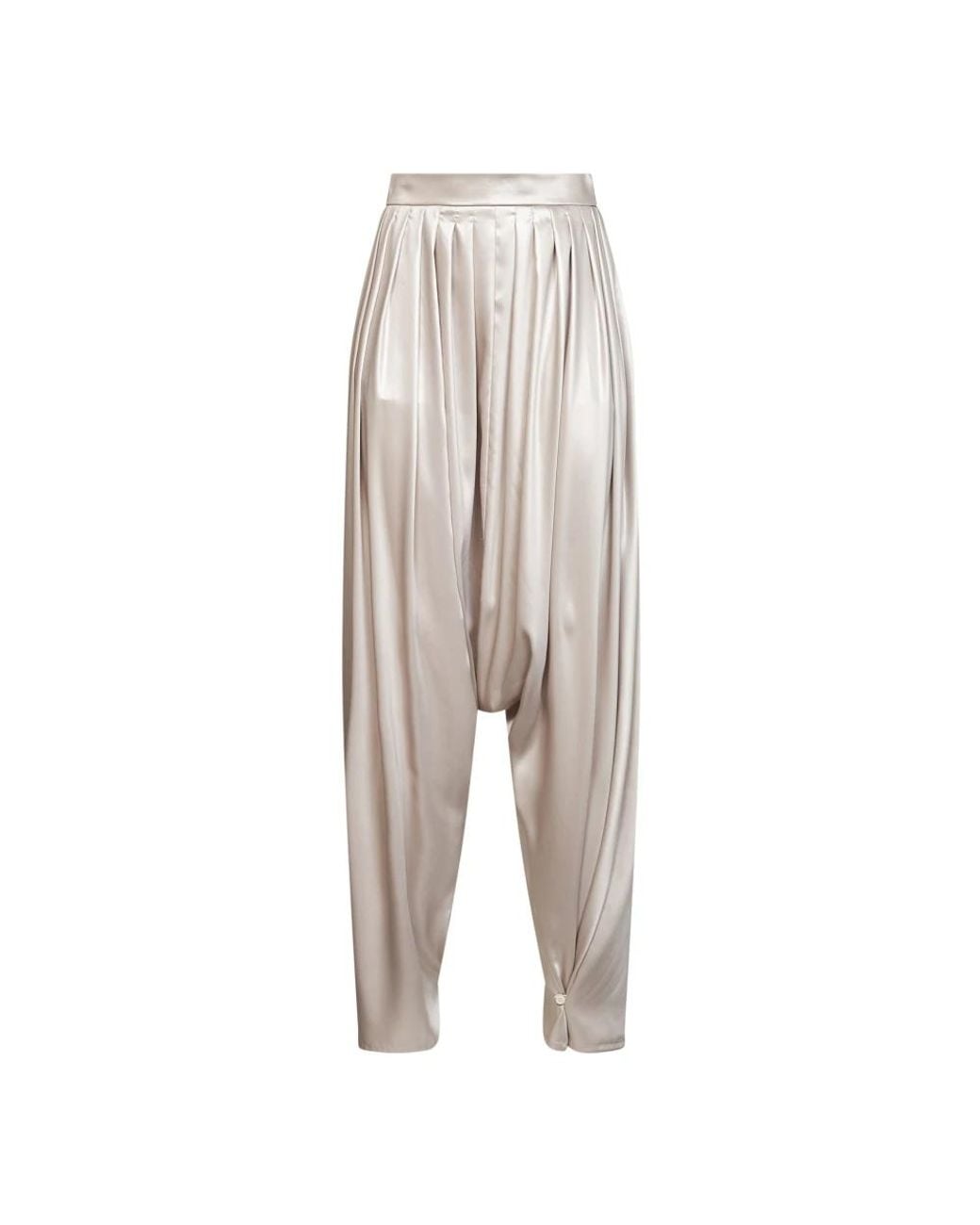 GIUSEPPE DI MORABITO Gray Wide Trousers