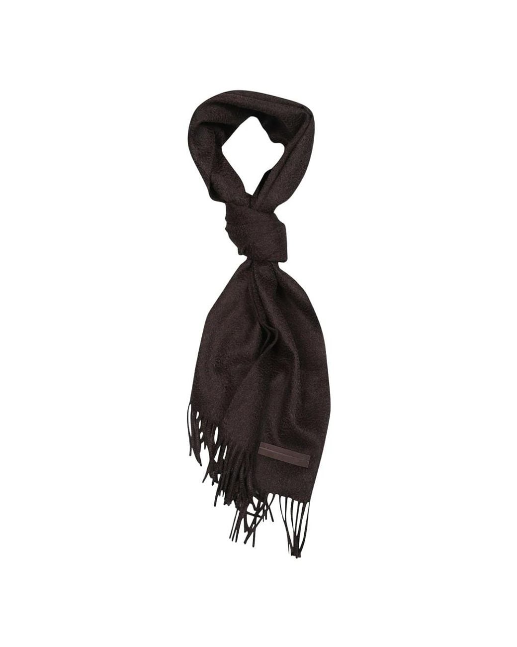 Zegna Black Winter Scarves for men