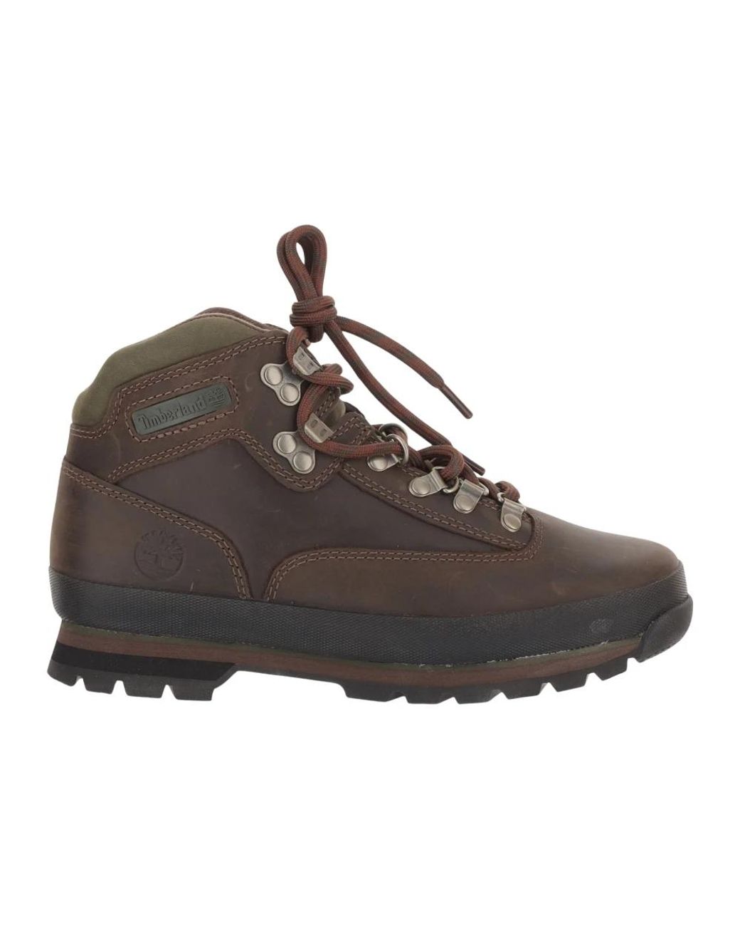 Timberland Brown Lace-Up Boots for men