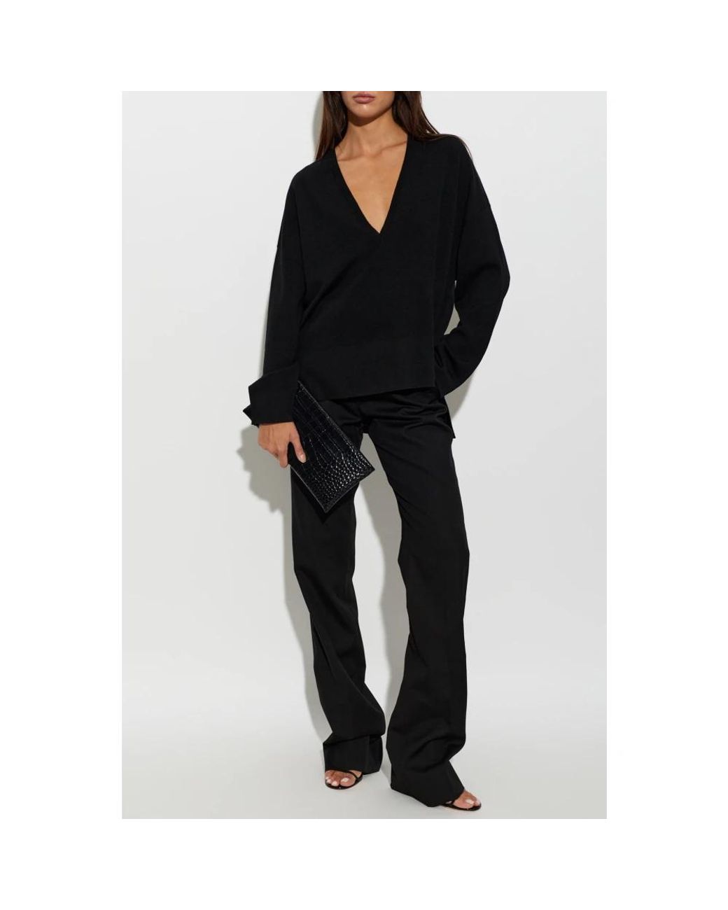 Tom Ford Black V-Neck Knitwear