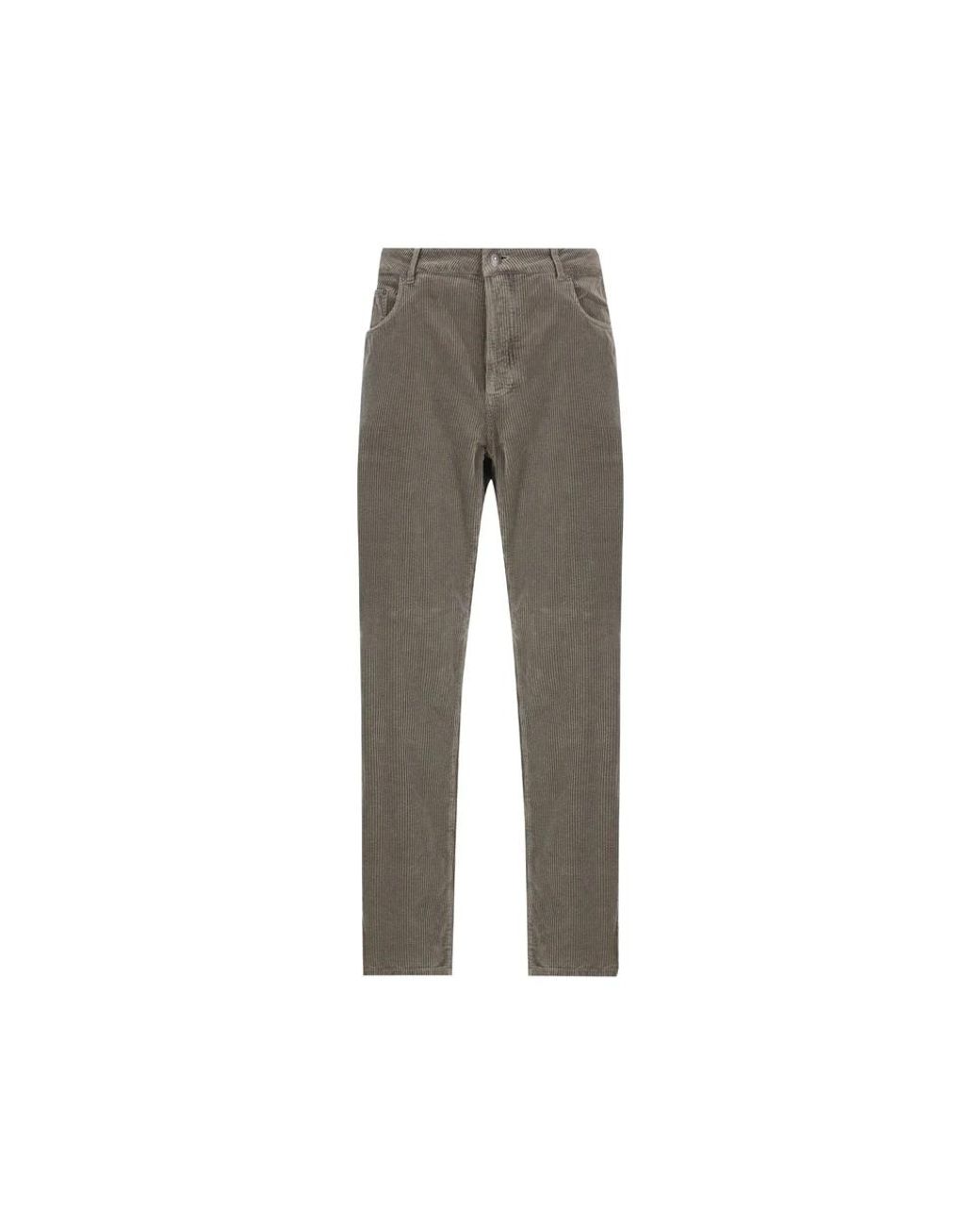 Brunello Cucinelli Gray Trousers for men