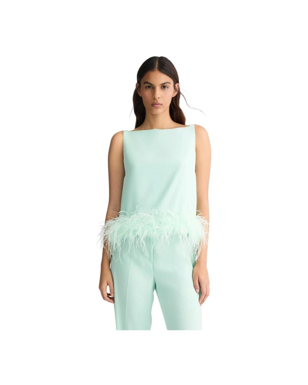Sleeveless Tops Liu Jo de color Blue