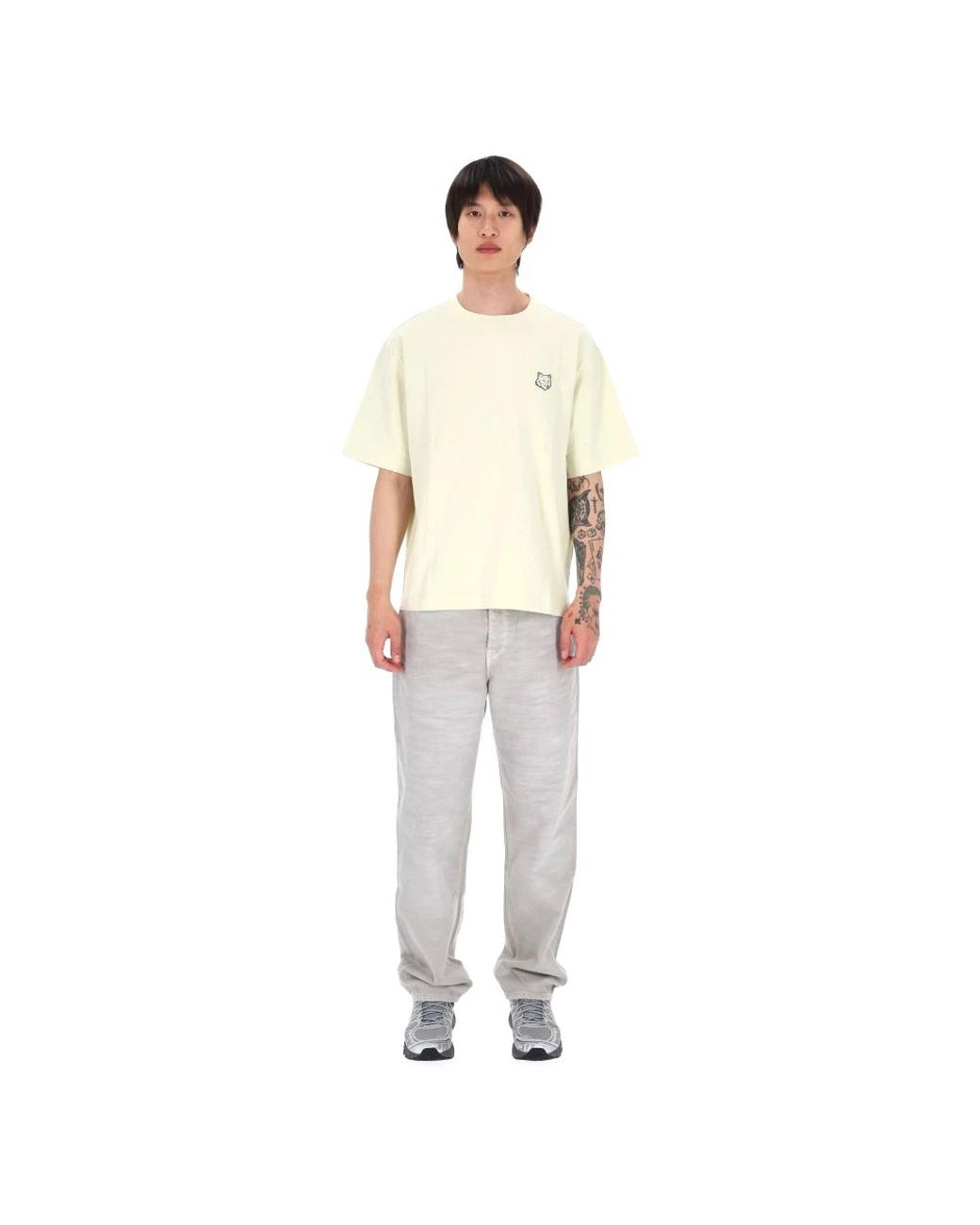 Maison Kitsuné Natural T-Shirts for men