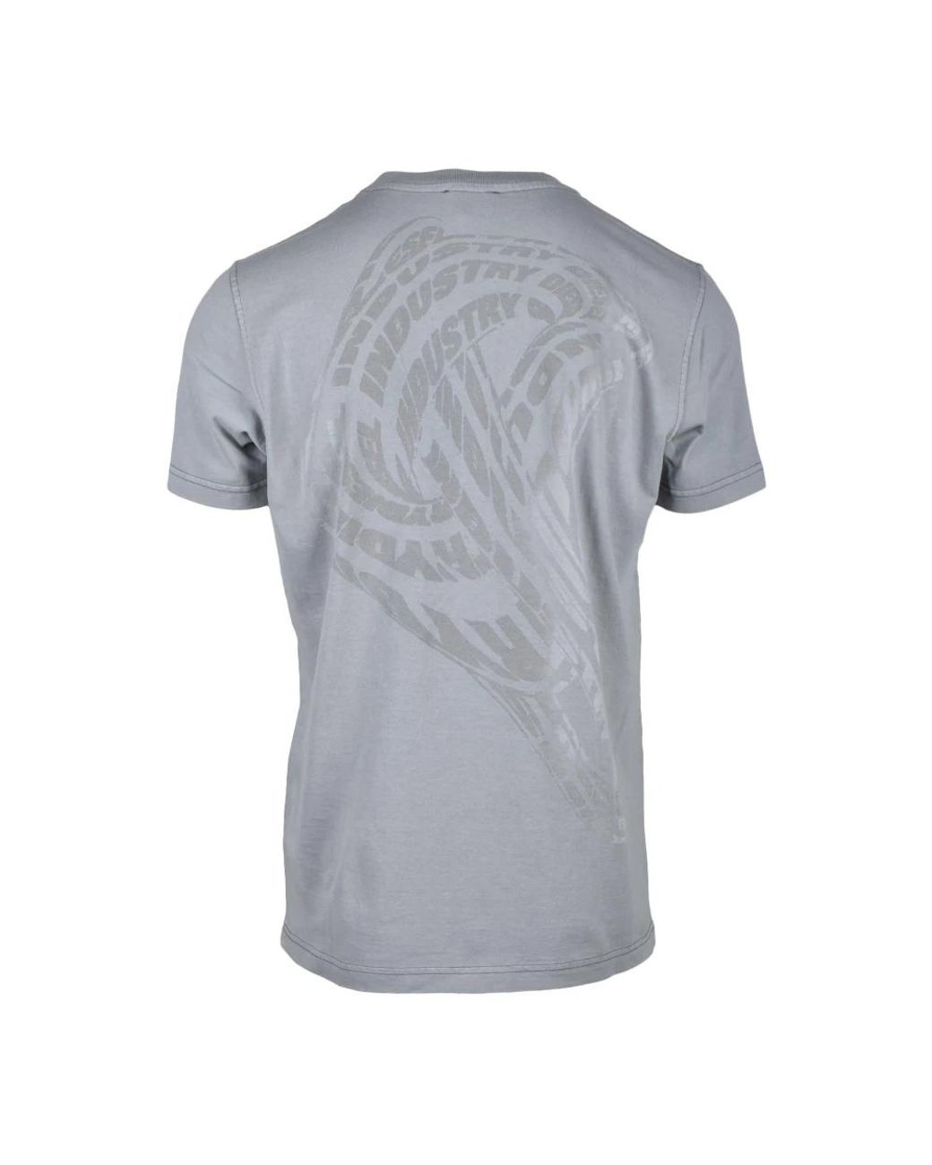 DIESEL Gray T-Shirts for men