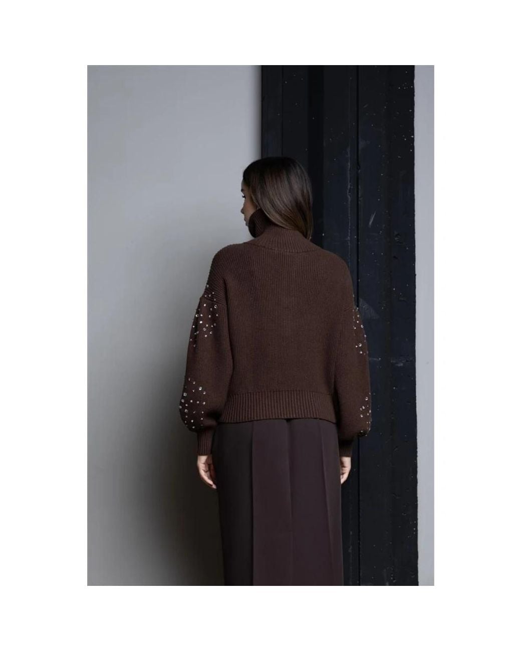 Cardigans di Kaos in Brown