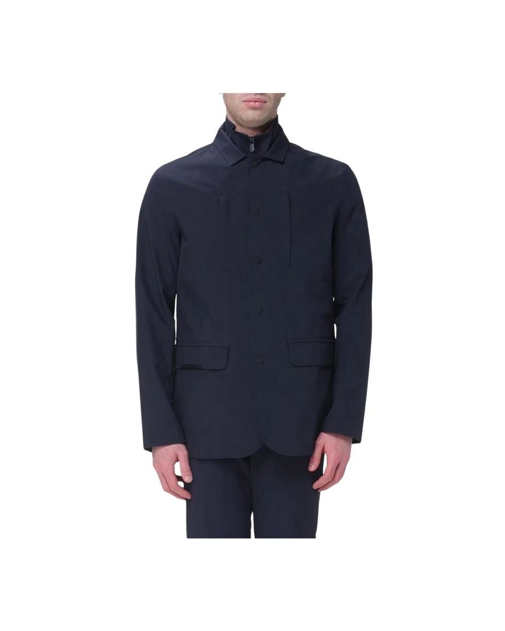 Save The Duck Blue Light Jackets for men