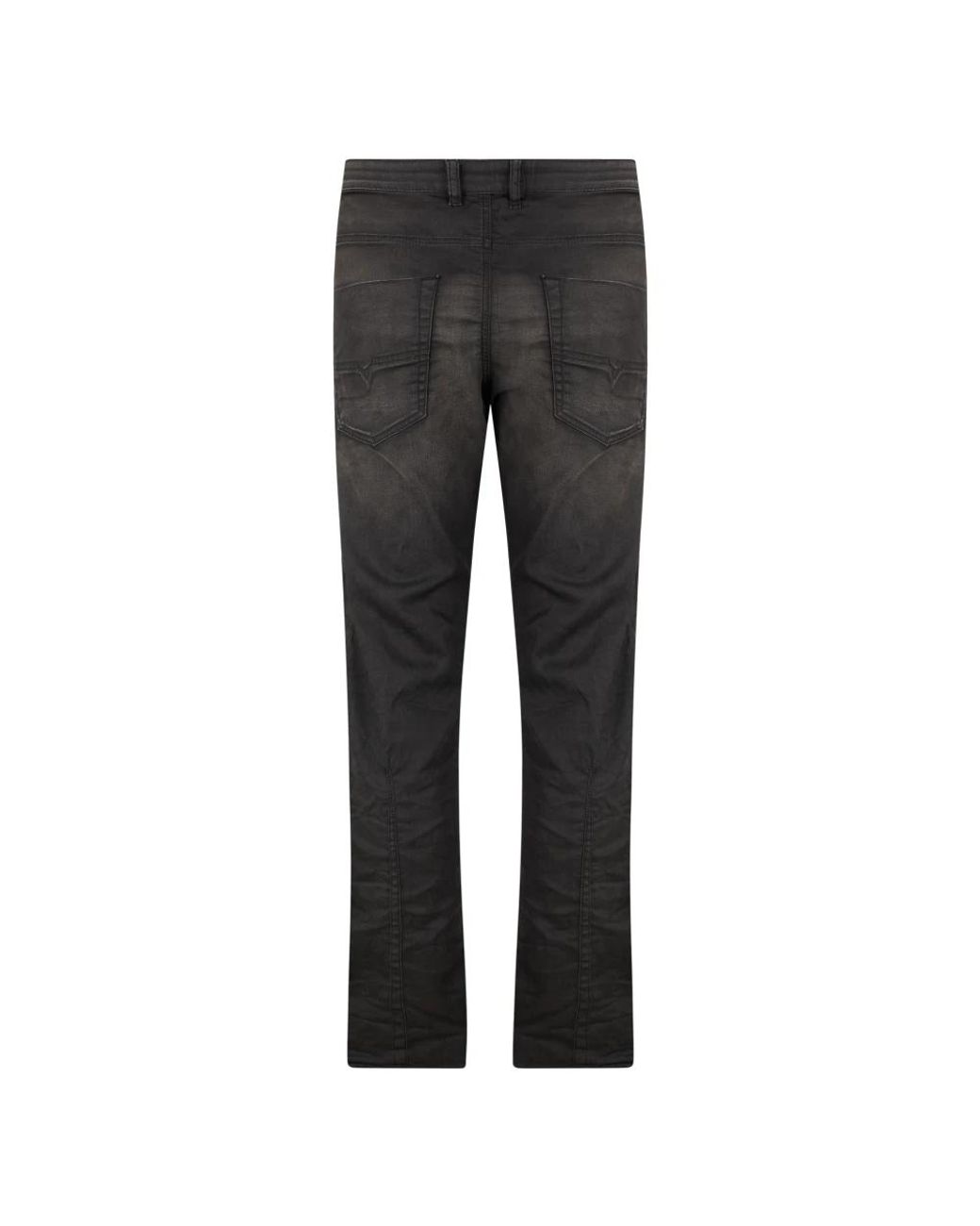 DIESEL Gray Straight Jeans for men