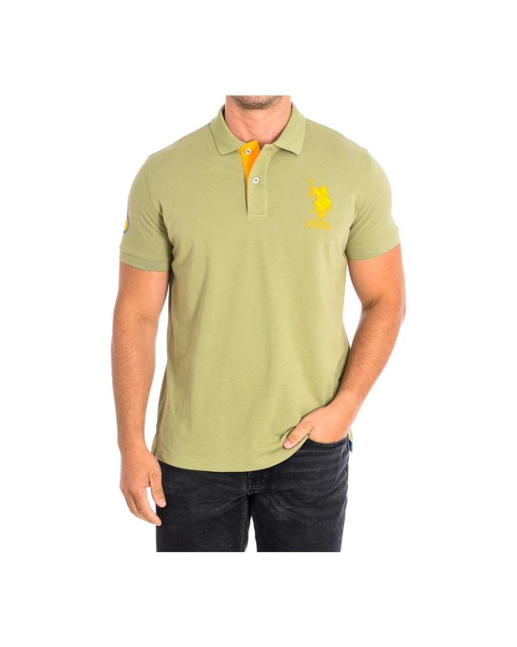U.S. POLO ASSN. Green Polo Shirts for men