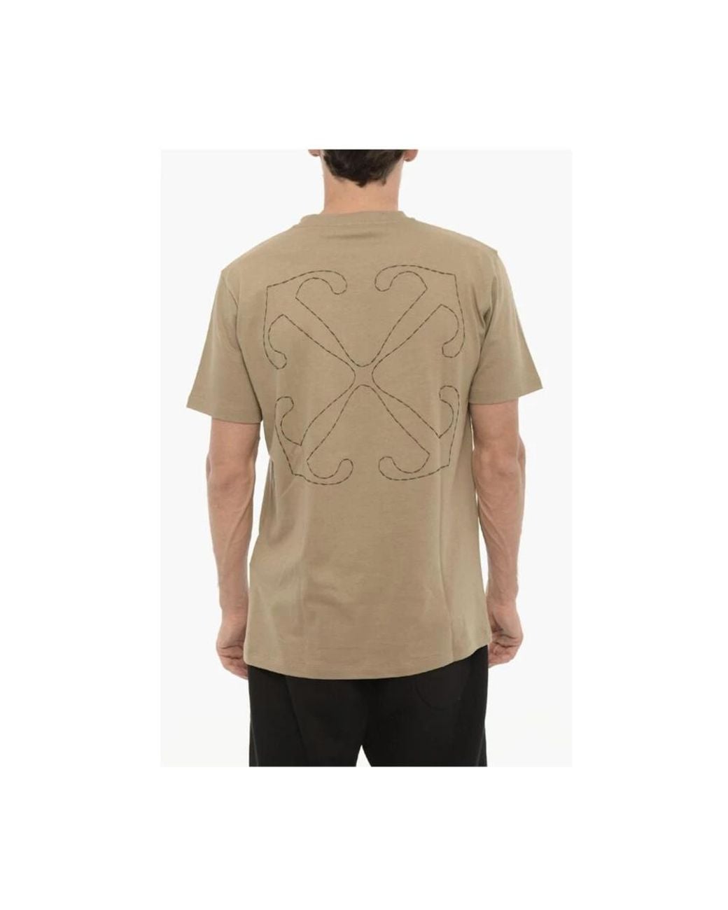 Off-White c/o Virgil Abloh Natural T-Shirts for men