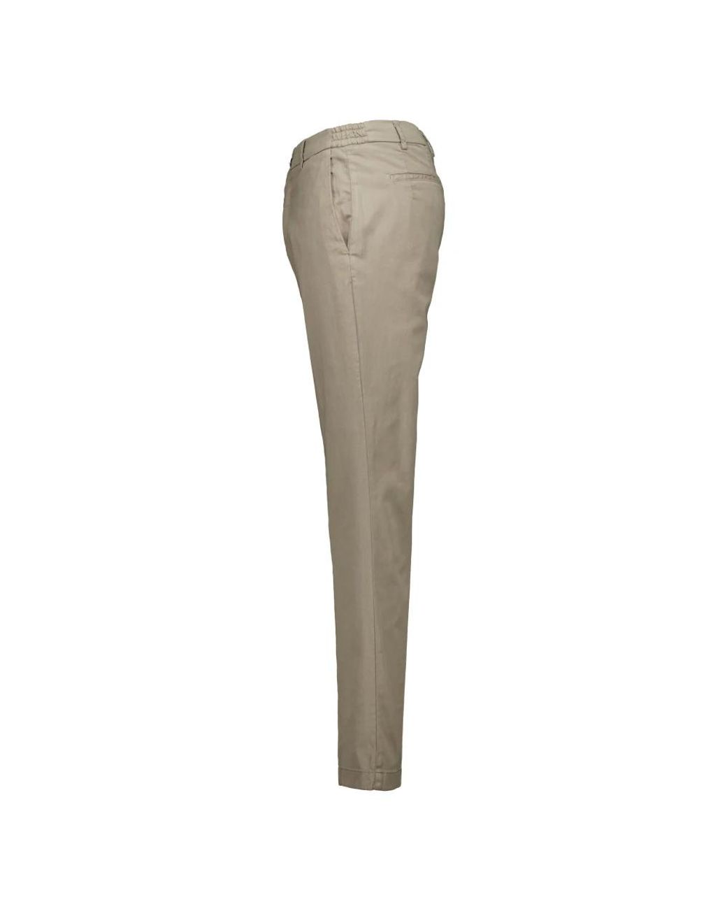 BERWICK 1707 Gray Chinos for men