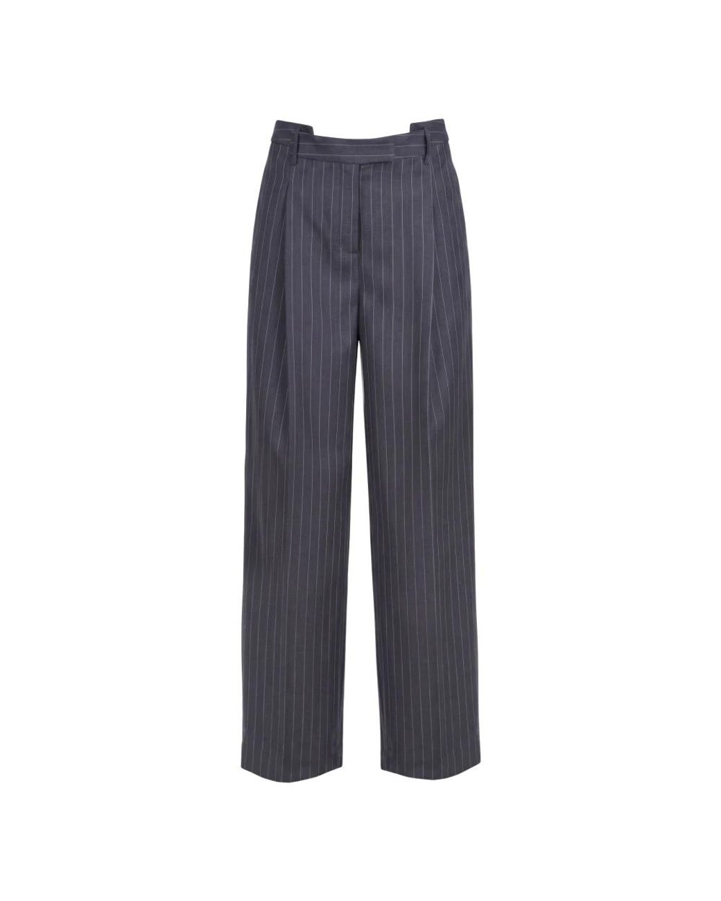 Semicouture Blue Wide Trousers