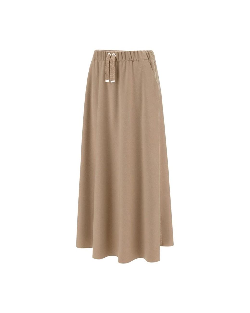 Herno Brown Midi Skirts