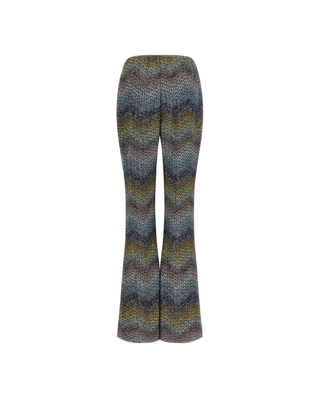 Missoni Gray Wide Trousers