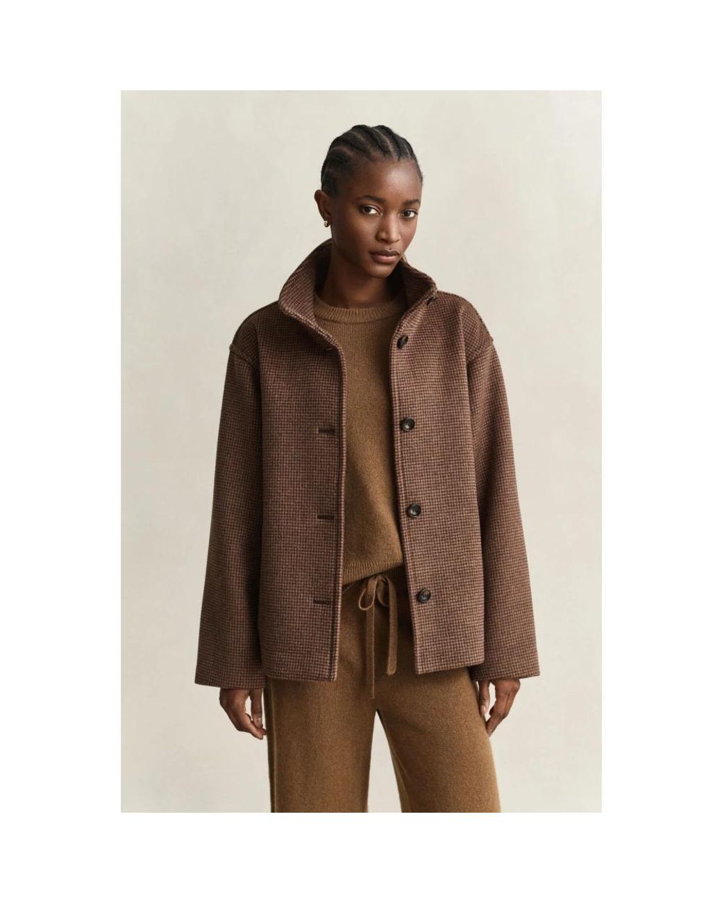Light Jackets Gant de color Brown