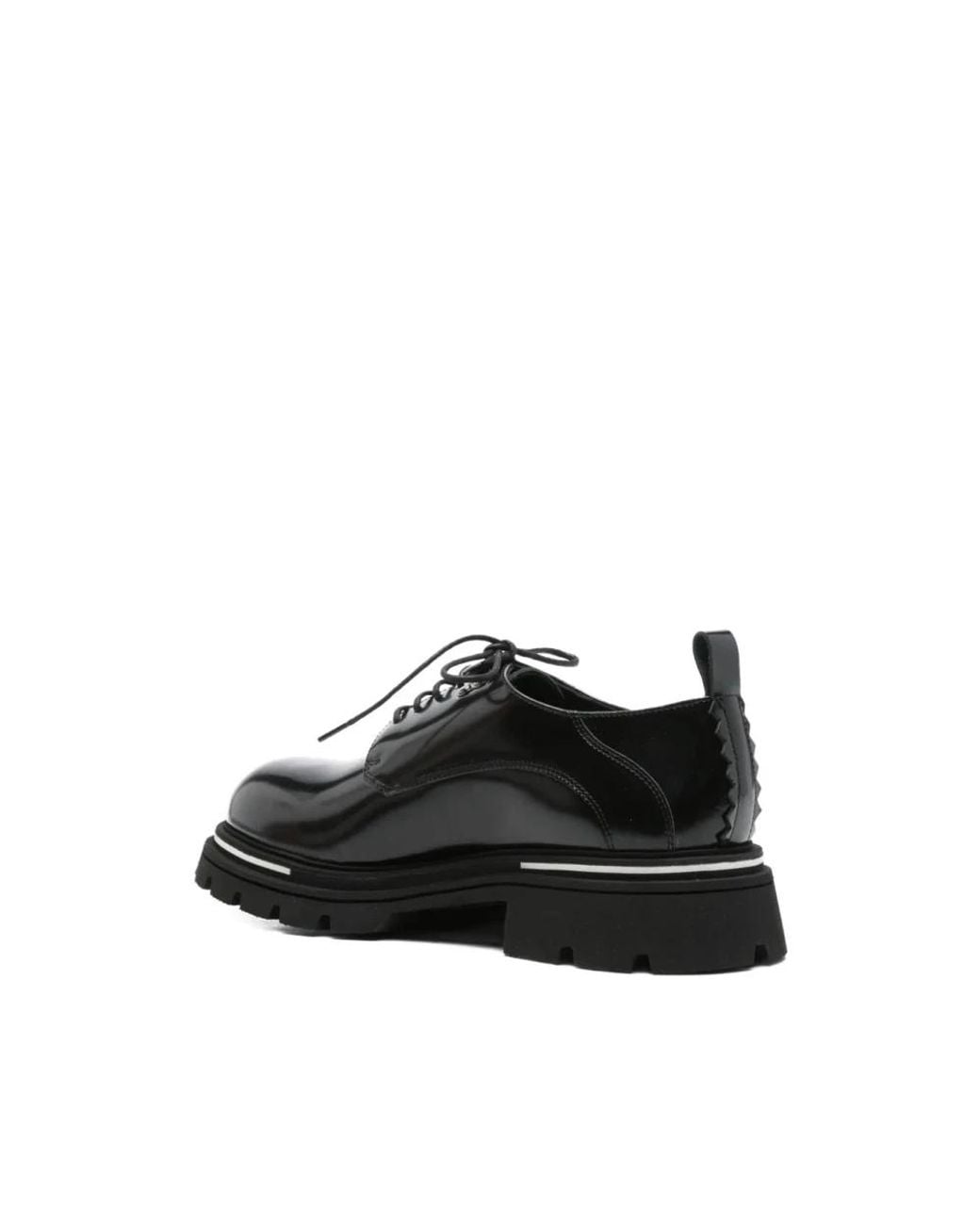 THE ANTIPODE Black Laced Shoes for men