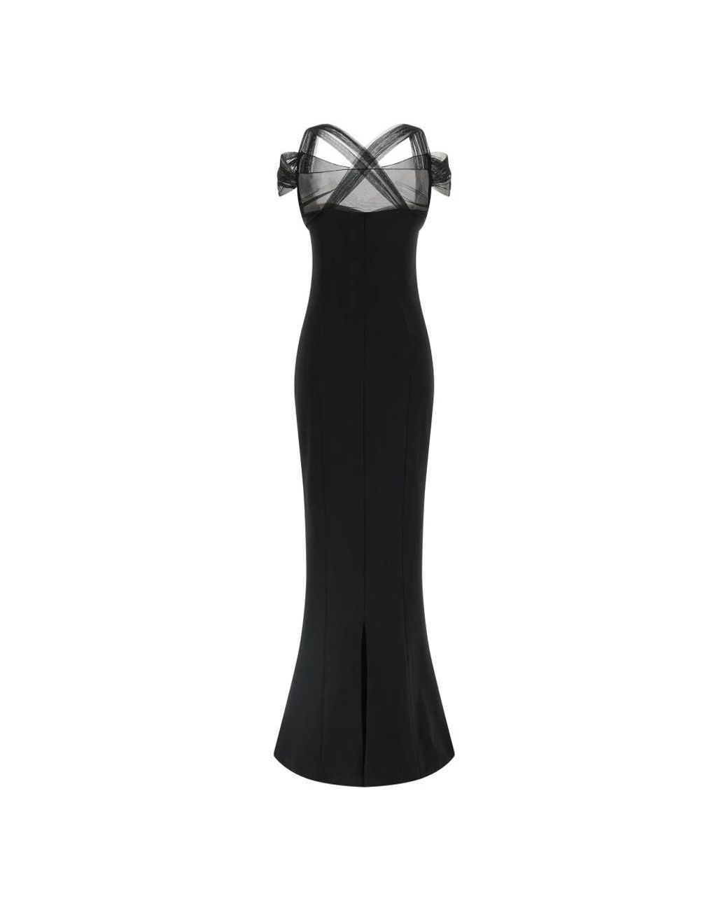 Nensi Dojaka Black Maxi Dresses