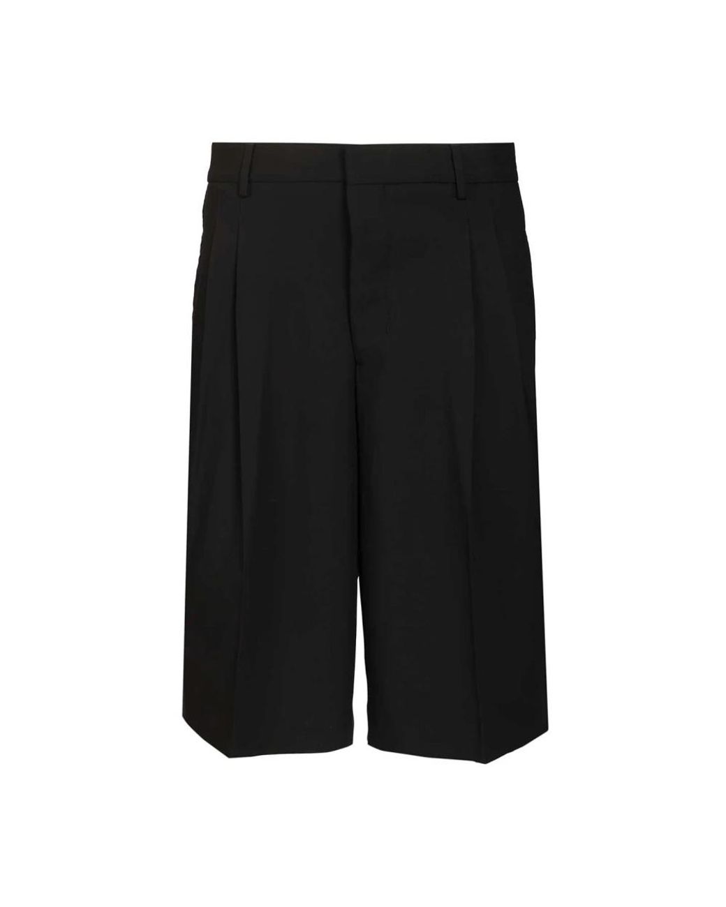 AMI Black Long Shorts