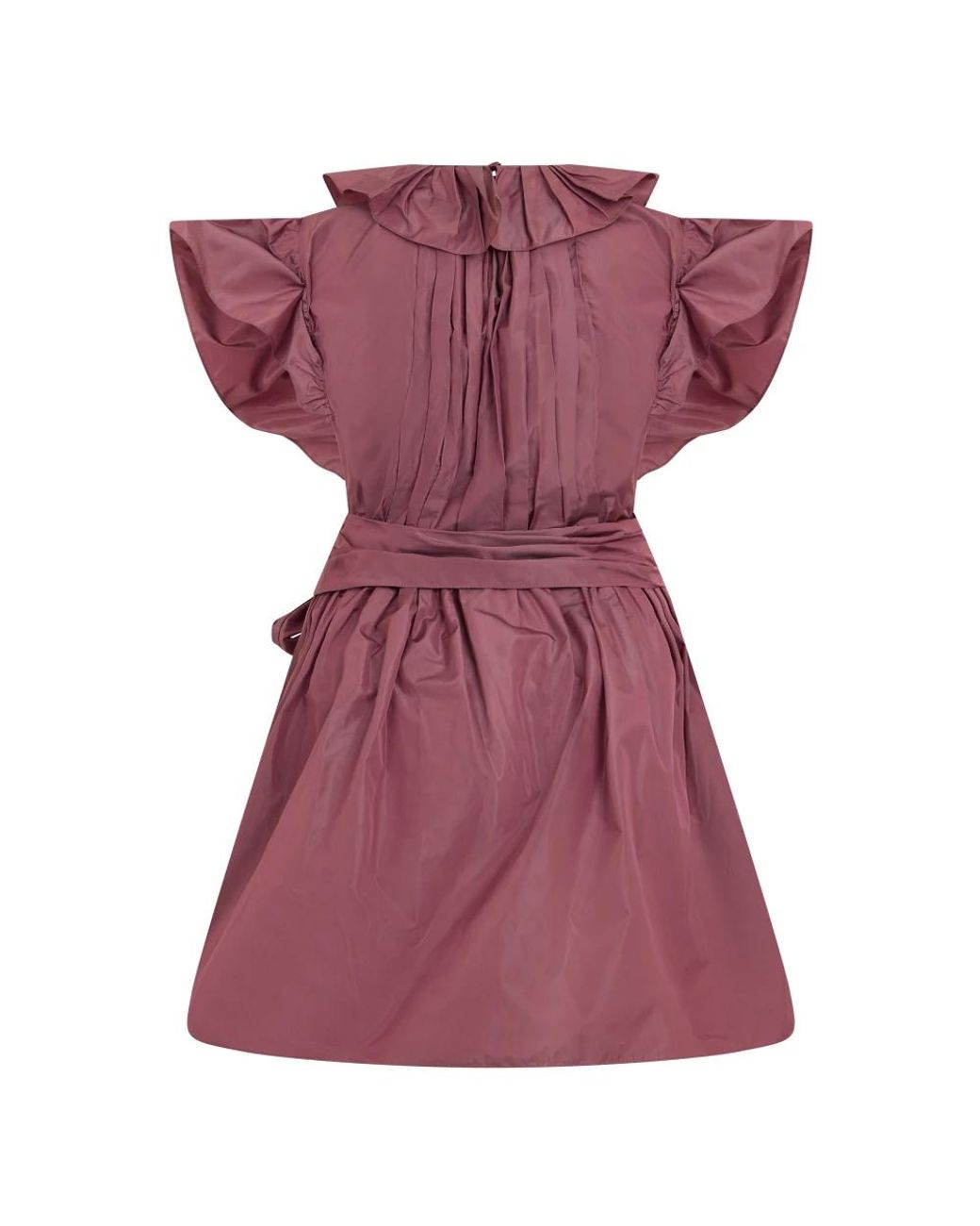 Alberta Ferretti Purple Short Dresses