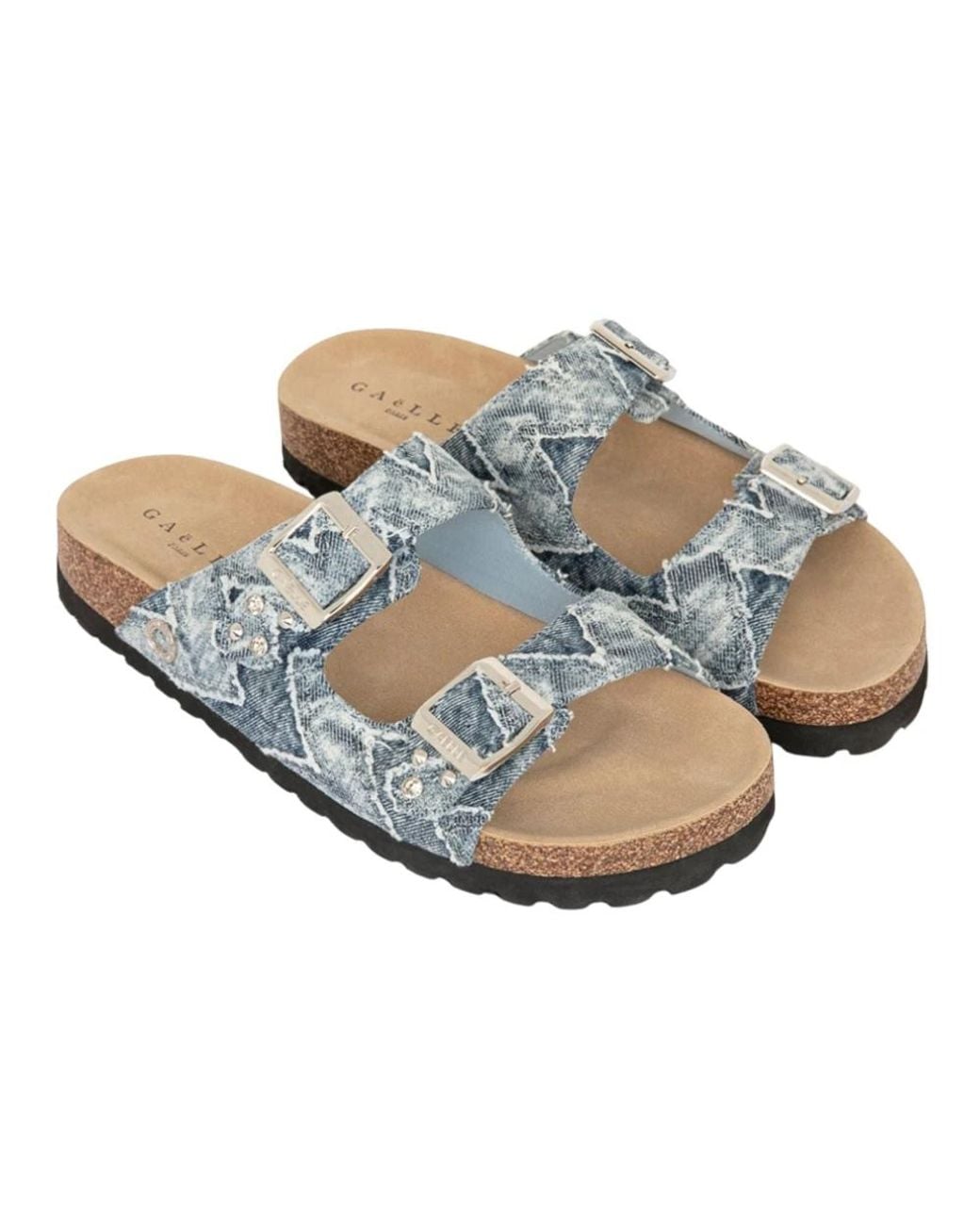 Gaelle Paris Blue Sliders