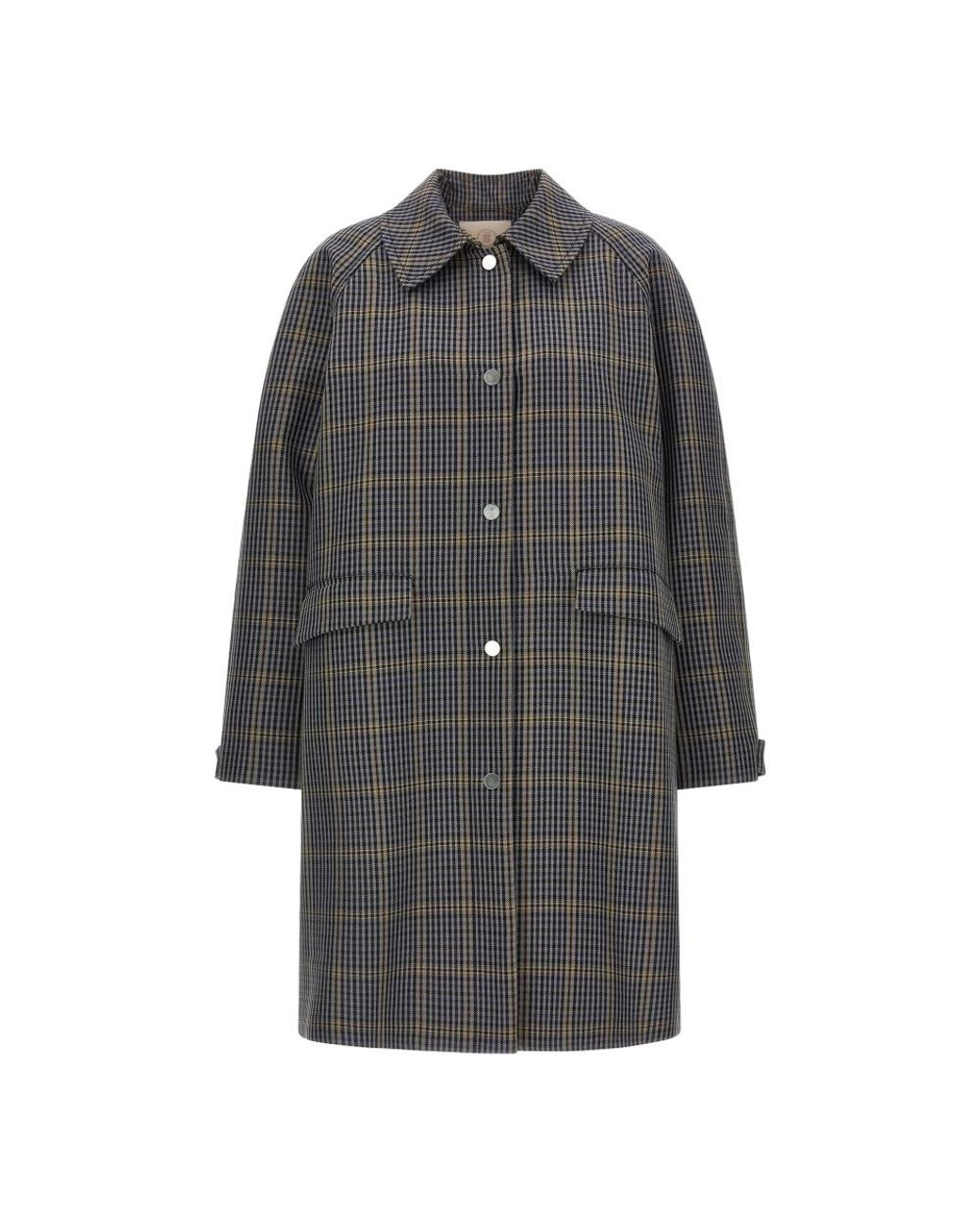 Tela Gray Single-Breasted Coats