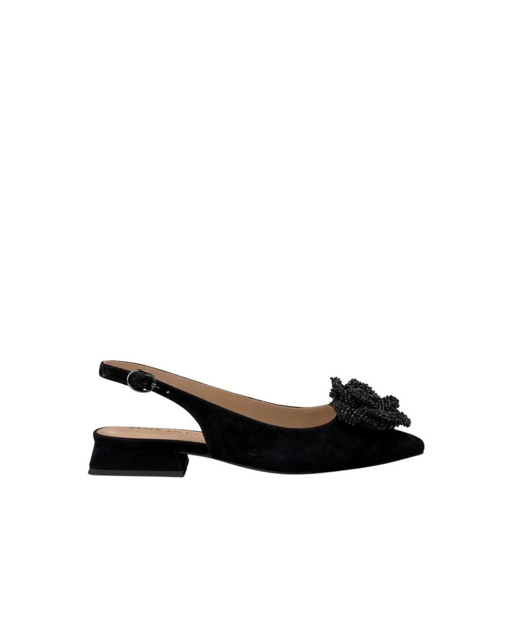 Alma En Pena. Black Ballerina Shoes
