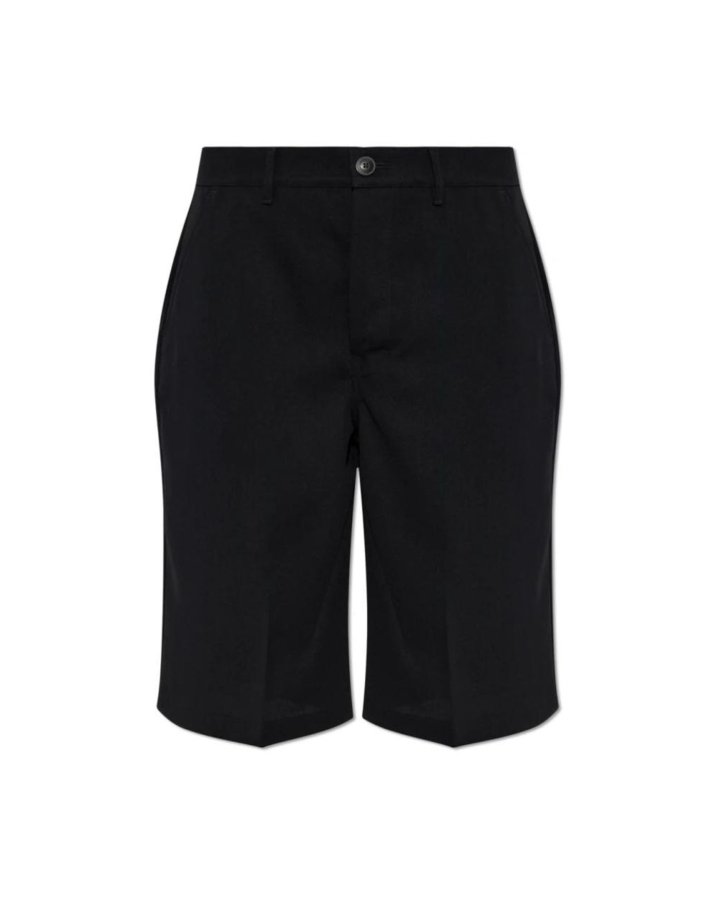 Rick Owens Tailored Work Shorts in het Black