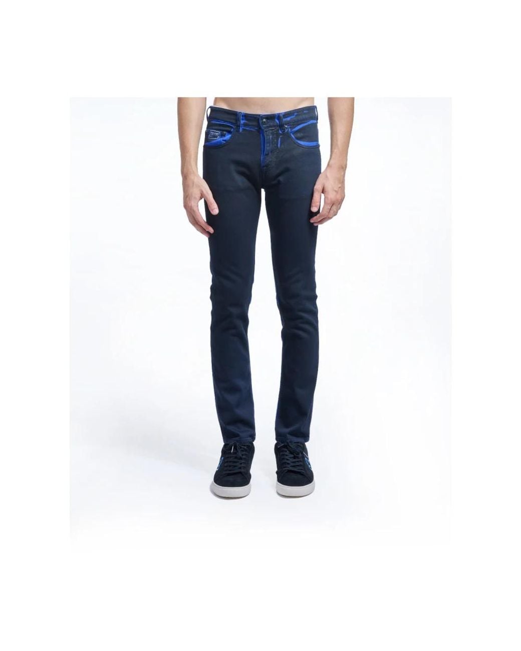 Versace Jeans Couture Blue Slim-Fit Jeans for men