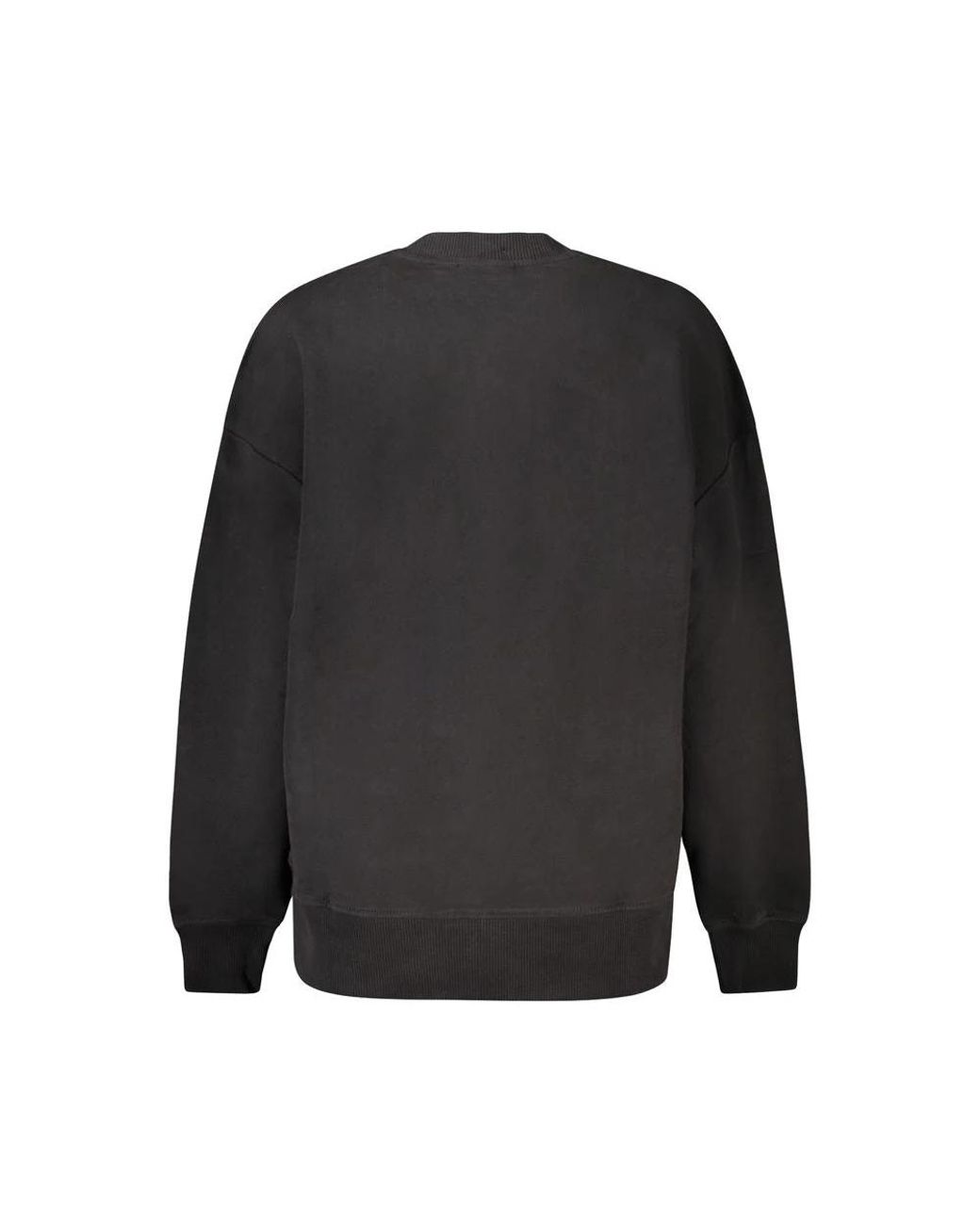 Calvin Klein Black Schwarzer baumwollpullover