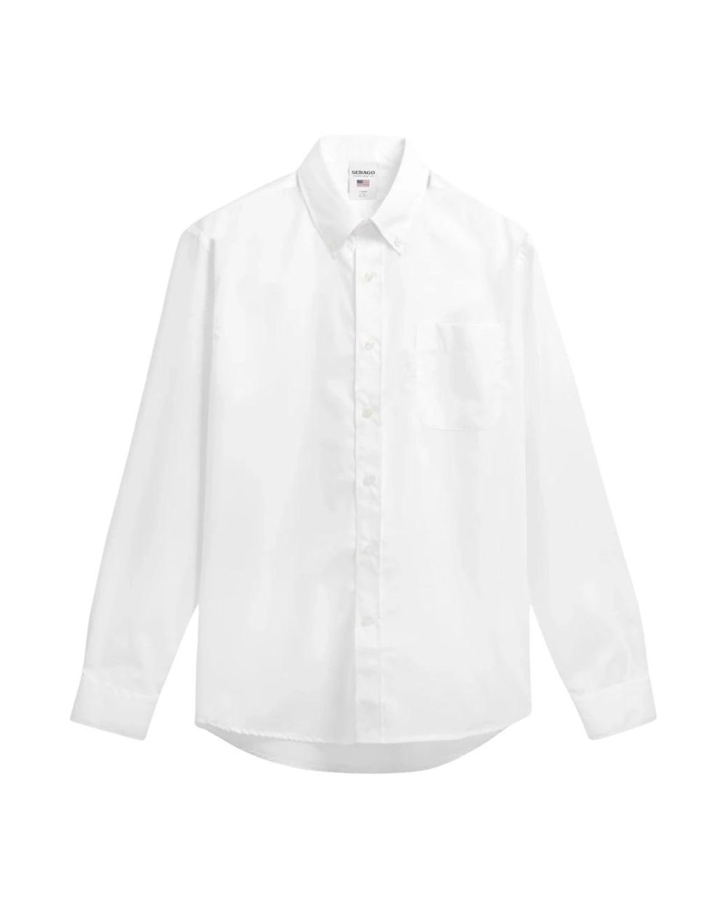 Sebago White Casual Shirts for men
