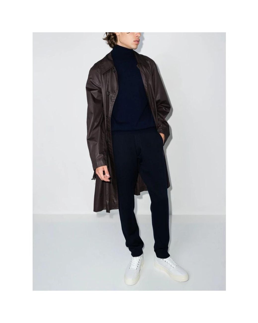 Brunello Cucinelli Blue Cashmere Knitwear for men