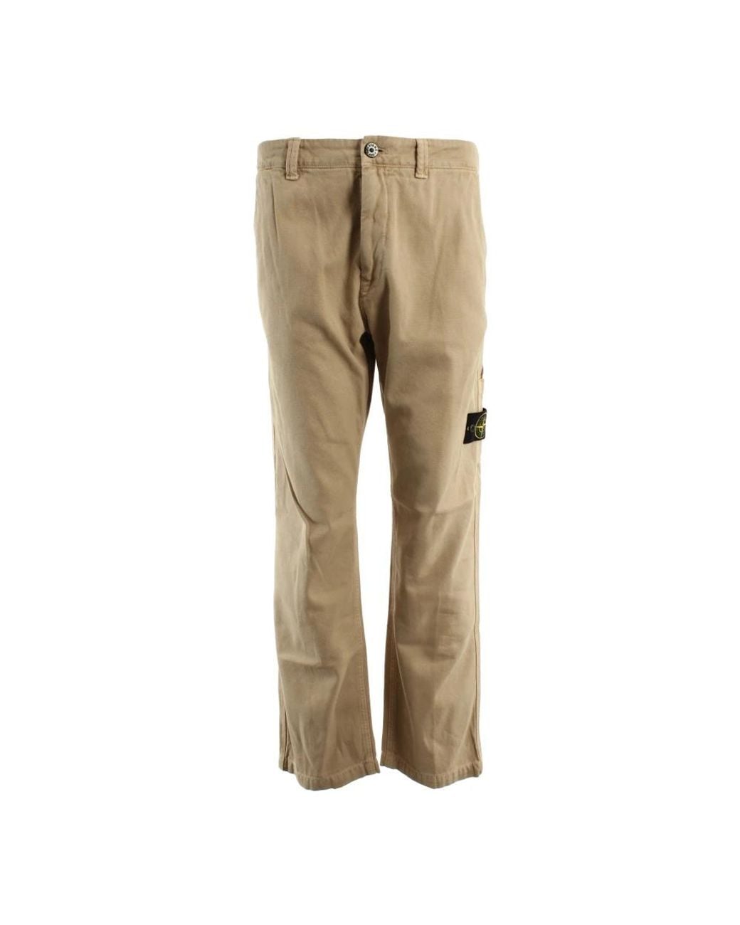 Stone Island Natural Chinos for men