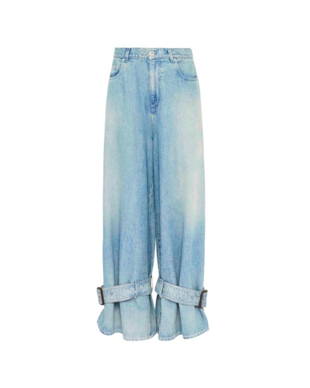 J.W. Anderson Blue Wide Jeans