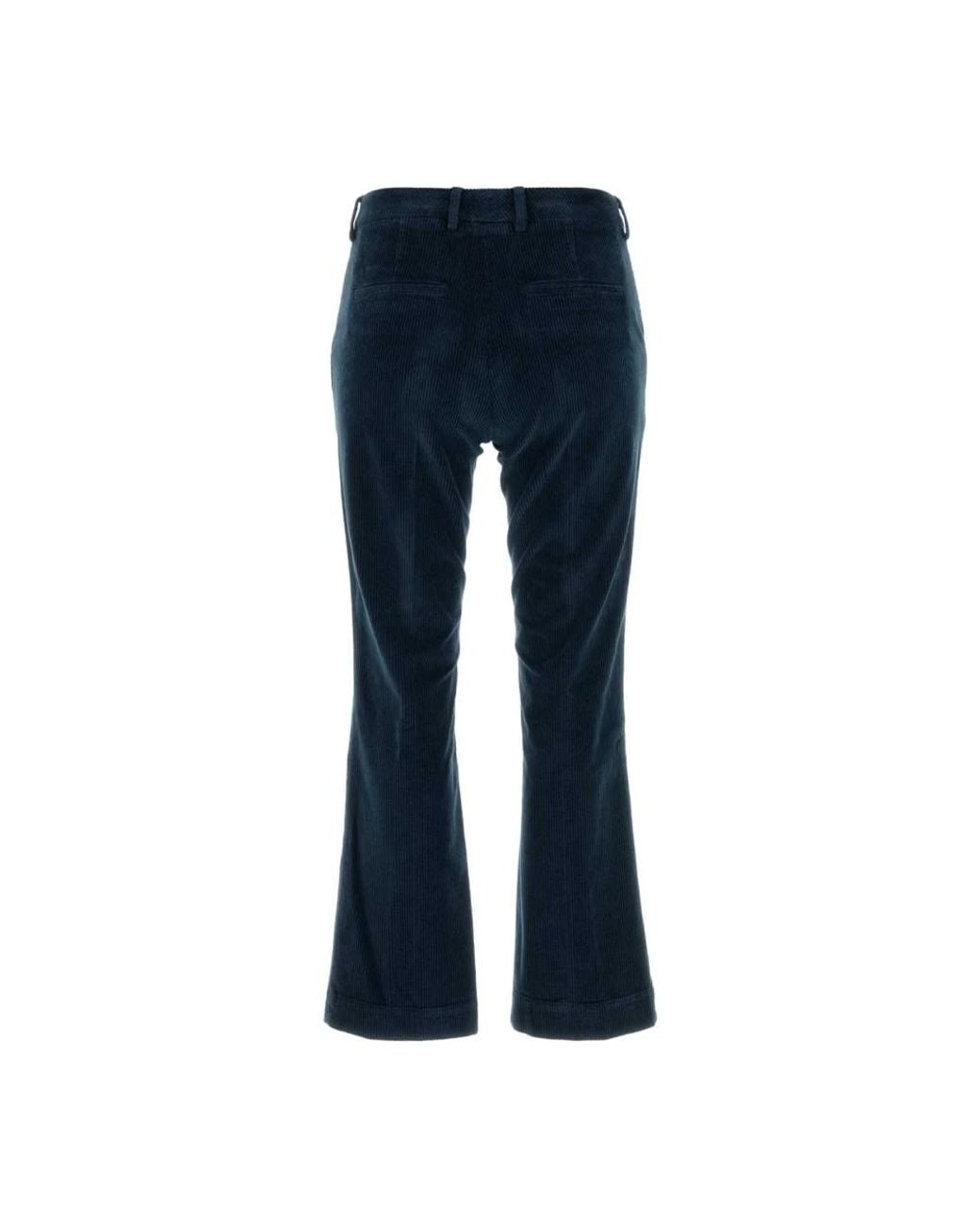 PT Torino Blue Cropped Trousers