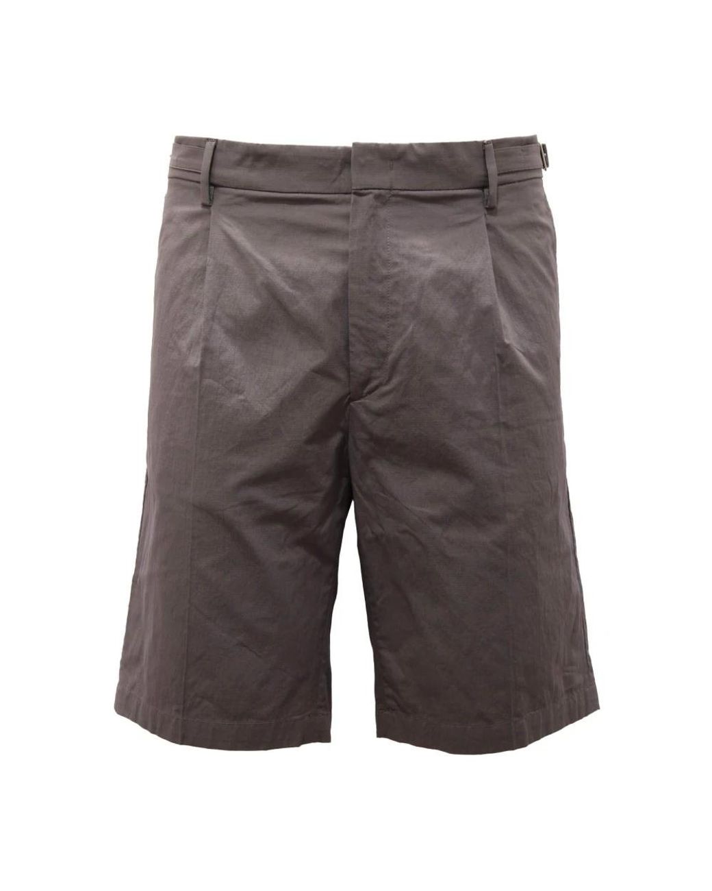 Paolo Pecora Gray Casual Shorts for men