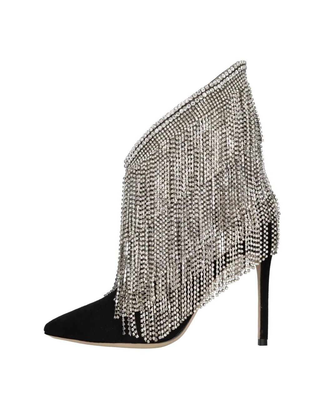 Sophia Webster Gray Heeled Boots