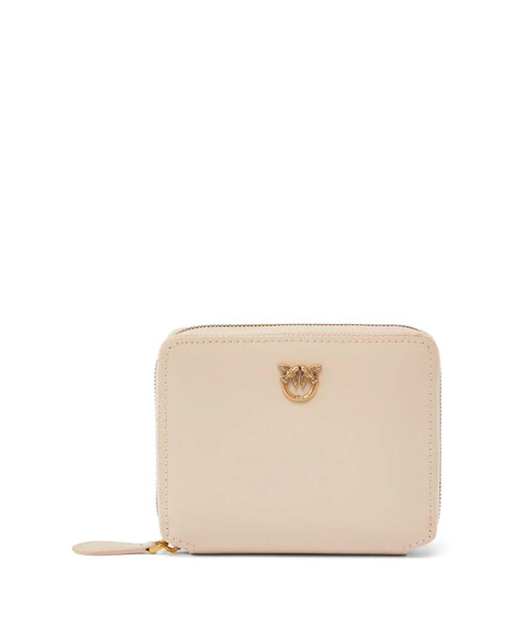 Pinko Accessoires Ritsportemonnee in het Natural