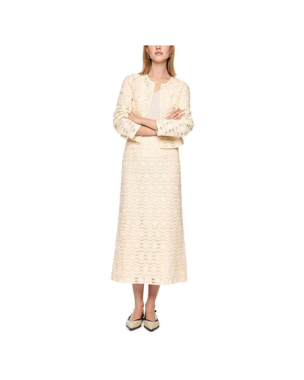 Marc Cain Natural Midi Skirts