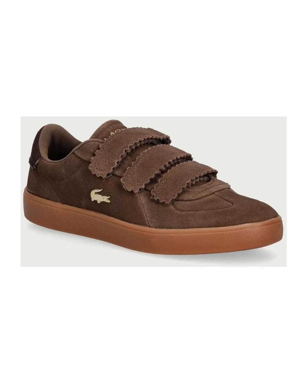 Sneakers Lacoste en coloris Brown