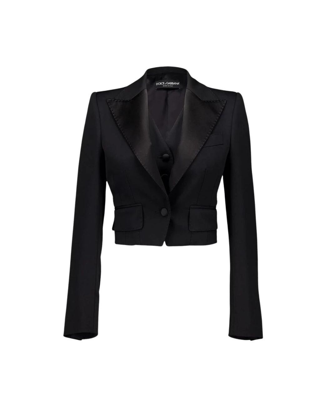 Dolce & Gabbana Black Blazers