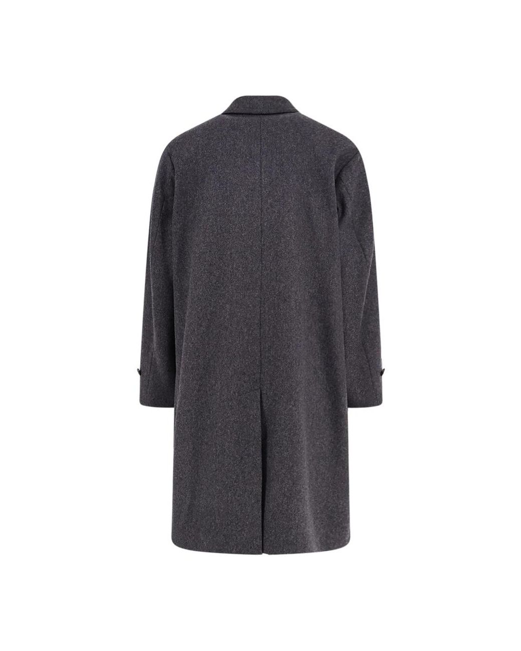 Hevò Blue Single-Breasted Coats for men