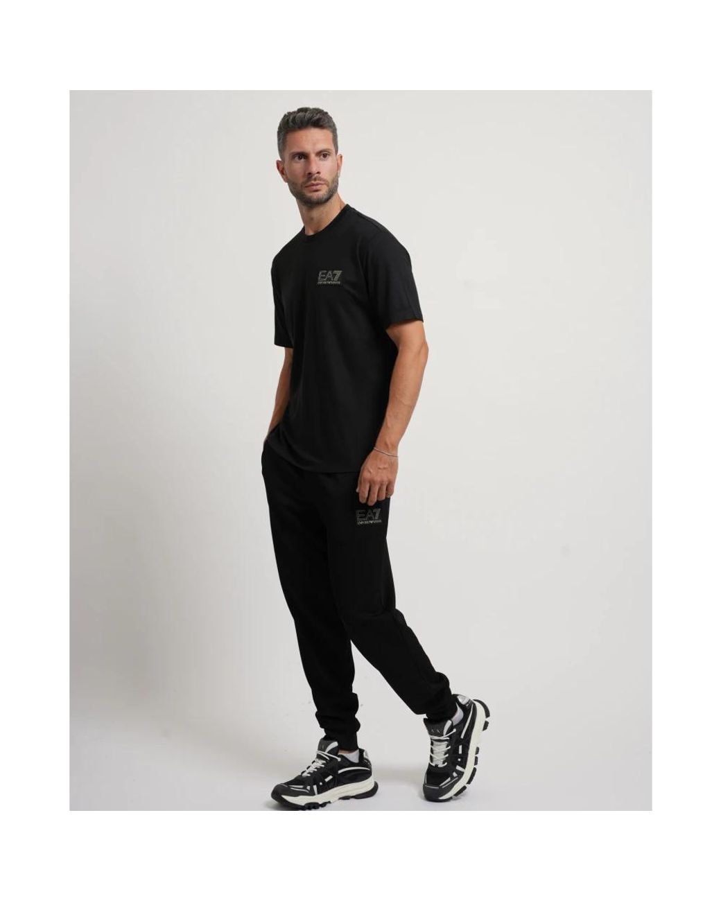 Emporio Armani Black T-Shirts for men